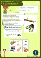 Vorschau - Poster - Bionik_Plakate_Sachunterricht_Klasse 3-4 - Deckblatt