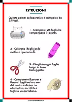 anteprima - Poster - Fine anno scolastico - Poster collaborativo - Pagina 1