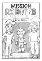 Vorschau - Arbeitsblätter - "Mission Roboter" Arbeitsblätter | Welttag des Buches 2024 - Seite 2