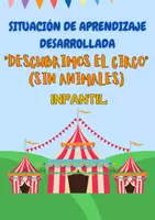 Vista previa - Unidades / Secuencias / Situaciones de Aprendizaje - SITUACIÓN DE APRENDIZAJE - DESCUBRIMOS EL CIRCO (SIN ANIMALES) - Portada