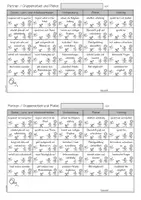Vorschau - Anderer Materialtyp - Reflexion & Feedback - Kompetenzraster mit Pflanzensymbolen zur Bewertung von GA, Plakat, Präsentation - Seite 2