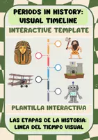Vista previa - Hojas de trabajo - TIMELINE HISTORY/LINEA DEL TIEMPO HISTORIA - Portada