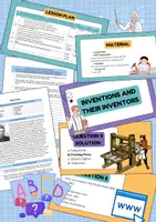 förhandsvisning - Lesson Plan + Material: Famous Inventions and Inventors - försättsblad
