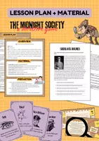 förhandsvisning - Lesson Plan + Material: Sherlock Holmes & Detective Stories - försättsblad