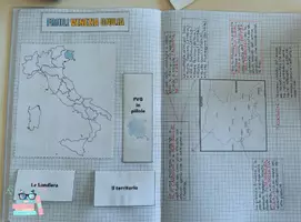 anteprima - Materiale di supporto/inclusione - LapQuaderno sulle Regioni italiane - Pagina di copertina