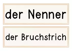Vorschau - Präsentationen/Tafelbilder - Brüche - Tafelmaterial zur Einführung - Seite 2