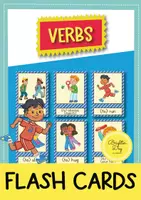 anteprima - Flashcard - Verbs: Flash Cards // Carte illustrate e con parole (Inglese) - Pagina di copertina