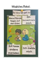 Vorschau - Poster - Plakat Klassenregeln: So höre ich gut zu (Schulanfang) - Seite 3