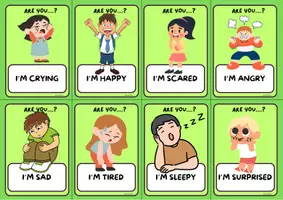 Vista previa - Unidades / Secuencias / Situaciones de Aprendizaje - Are you..? Roleplay Emotions cards - página 1