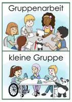 Vorschau - Merkblätter - Pandaklasse Klassentier Panda Sozialformen Tafeltransparenz - Seite 1