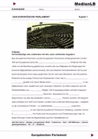 Vorschau - Arbeitsblätter - Europäische Parlament - Arbeitsblätter - Deckblatt