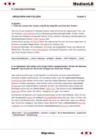 Vorschau - Arbeitsblätter - Migration - Lösungsvorschläge - Seite 1