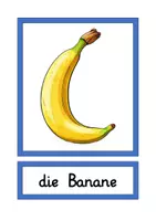 Vorschau - Bildkarten - Tafelkarten Obst in A4 und A5 - Seite 2