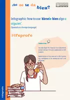 Aperçu - Préparation de séance / Séance complète - Dársele bien algo a alguien - Infographie en espagnol - Page de couverture