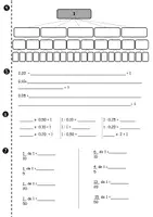 Aperçu - Feuilles d'exercices - Les arbres de 1, 10, 100, 1 000, 10 000 (5ème - 6ème) - Page 1