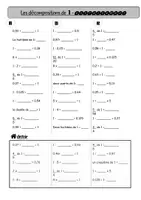 Aperçu - Feuilles d'exercices - Les arbres de 1, 10, 100, 1 000, 10 000 (5ème - 6ème) - Page 2