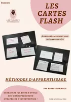 Aperçu - Apprentissages en autonomie - Méthode des CARTES FLASH : apprendre par coeur - Page 1