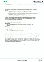 Vorschau - Arbeitsblätter - Wasserenergie - Testaufgaben mit Lösungen - Deckblatt