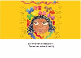 Vorschau - Stationenlernen - Les couleurs de la nature /Französisch,Bildgeschichte/Vertretung - Deckblatt