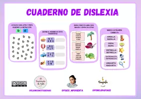 Vista previa - Hojas de trabajo - Pack Dislexia - página 1