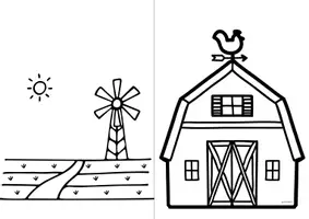 Vista previa - Hojas de trabajo - Label my farm (Farm animals) - página 2