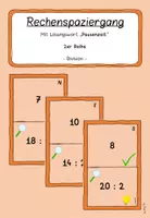 Vorschau - Spiele - Rechenspaziergang 2er Reihe Division - Deckblatt