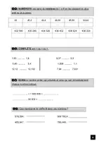 Aperçu - Feuilles d'exercices - Petit dossier n°2 numération révisions CEB (5-6) - Page 3