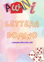anteprima - Giochi - Domino per imparare le lettere!!! - Pagina di copertina