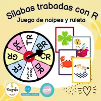 Vista previa - Juegos / Gamificación - Juego de naipes Sinfones con R (Junto a @logopedia_creativa y @fono.imparte) - Portada