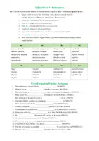 Vorschau - Arbeitsblätter - Adjectives and Antonyms: Worksheet - Seite 1
