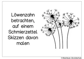 Vorschau - Mal- und Bastelvorlagen - Löwenzahn Kunstidee - Seite 3