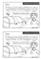 Vorschau - Arbeitsblätter - "Adjektive erforschen" mit dem Bilderbuch "Der Wortschatz" - Arbeitsheft - Seite 2