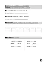 Aperçu - Feuilles d'exercices - Petit dossier n°1 numération révisions CEB (5-6) - Page 3