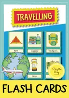anteprima - Flashcard - Travelling: 50 Flash Cards / Carte illustrate e con parole (Inglese) - Pagina di copertina