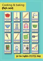 anteprima - Flashcard - In the kitchen: cooking and baking - 56 flash cards // Carte illustrate e con parole (Inglese) - Pagina 2