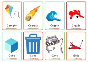 Vista previa - Juegos / Gamificación - Vocabulario Polisemia juego de memoria con tarjetas - página 2