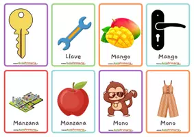 Vista previa - Juegos / Gamificación - Vocabulario Polisemia juego de memoria con tarjetas - página 3