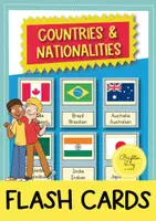 anteprima - Flashcard - Countries and nationalities: 111 Flash Cards / Carte illustrate e con parole (Inglese) - Pagina di copertina