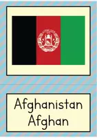 anteprima - Flashcard - Countries and nationalities: 111 Flash Cards / Carte illustrate e con parole (Inglese) - Pagina 2