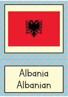 anteprima - Flashcard - Countries and nationalities: 111 Flash Cards / Carte illustrate e con parole (Inglese) - Pagina 3