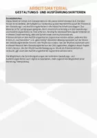 Vorschau - Arbeitsblätter - Gestaltungskriterien u. Ausführungskriterien im Tanzen - Seite 1