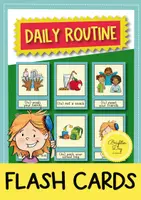 anteprima - Flashcard - Daily Routine: 38 Flash Cards / Carte illustrate e con parole (Inglese) - Pagina di copertina