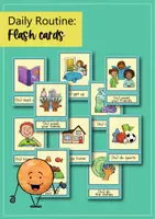 anteprima - Flashcard - Daily Routine: 38 Flash Cards / Carte illustrate e con parole (Inglese) - Pagina 1