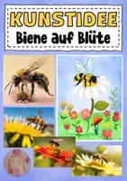 Vorschau - Mal- und Bastelvorlagen - Kunstidee Sommer Biene - Deckblatt