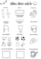 Vorschau - Arbeitsblätter - Steckbrief - Deckblatt