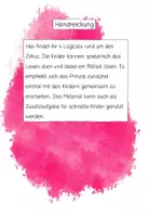Vorschau - Arbeitsblätter - Leserätsel "Zirkus" / Logicals - Seite 1