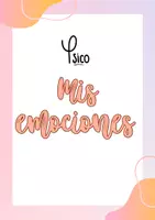 Vista previa - Manualidades / Dibujos para colorear - Tarjetario Mis emociones - Portada