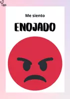Vista previa - Manualidades / Dibujos para colorear - Tarjetario Mis emociones - página 3