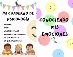 Vista previa - Juegos / Gamificación - Cuaderno aprendiendo mis emociones - Portada