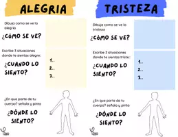 Vista previa - Juegos / Gamificación - Cuaderno aprendiendo mis emociones - página 1